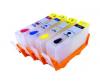 Набор картриджей ПЗК LC38/980/1100 для Brother DCP-145C/ 385C/ 585CW/ 6690CW/ MFC-250C/ 290C/ 790CW (4 штуки) (без чернил)