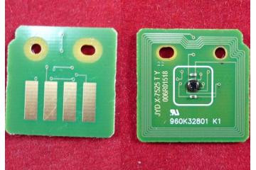 Чип жёлтый для тонер картриджей Xerox WC 7525/ 7530/ 7535/ 7545/ 7556/ 7830/ 7835/ 7845/ 7855 (15000 стр.) (100%)