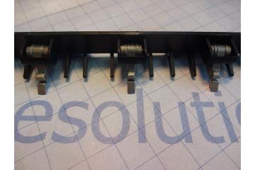 99A2035 Блок (узел) отсекателей (сепараторов, стрипперсов) тефлонового нагревательного вала для Lexmark T630/T632/T634/ T640/ T650 (Япония)