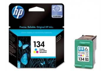 C9363HE Картридж цветной HP №134 (желтый, голубой, пурпурный) (14 мл) (HP)