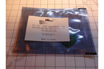 Чип жёлтый для PFI-102Y Canon IPF 500/ 600/ 700/ 720 (100%)