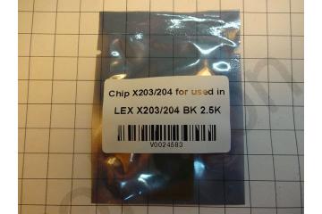 Chip for Lexmark X203/ X204 2.5K (100%)
