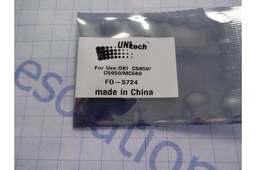 Chip for OKI C3300/ C3400/ C3450 Yellow (2.5K) (100%)