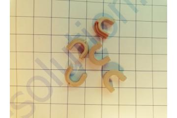 RC2-1471 Втулка резинового вала HP LJ M1522/M1536/ P1505/ Pro P1102/ P1566/ P1606/ M1120/ M125/ M126/ M127/ Canon MF4770/ MF4770/ MF4410 (100%)