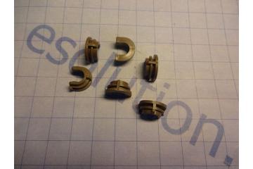 RC2-1471 Втулка резинового вала HP LJ M1522/M1536/ P1505/ Pro P1102/ P1566/ P1606/ M1120/ M125/ M126/ M127/ Canon MF4770/ MF4770/ MF4410 (Япония)