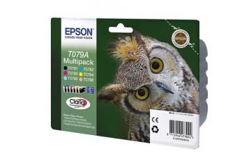 C13T079A4A10 Набор картриджей Epson Stylus Photo 1400/ PX650/PX660+/ PX700W/ PX710W/PX720WD/PX730WD/ PX810FW/ PX820FWD/PX830FWD (6 цветов) (Epson)