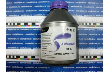 Тонер HP LJ 1000w/1200/1220/ 1300/ 3300 (РФ фасовка, б. 150 г) (5Element)