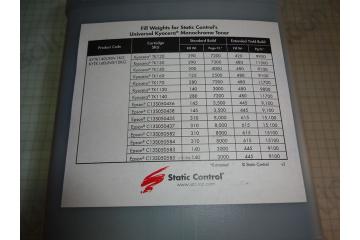 Тонер для Kyocera-Mita FS-1028MFP/ FS-1028MFP/DP/ FS-1030MFP/ FS-1030MFP/DP/ FS-1035MFP/ FS-1035MFP/DP/ FS-1128MFP (1 кг/фл.) (Static Control)