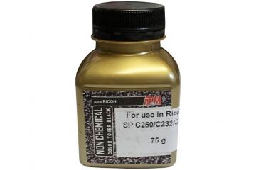 Тонер чёрный для Ricoh Aficio SP C220/ C221/ C222/ C240DN/ C250/ C252 (75 гр/бут) (2000 стр.) (Gold ATM)
